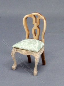 (image for) Half Scale Miniature Unfinished Queen Anne Chair