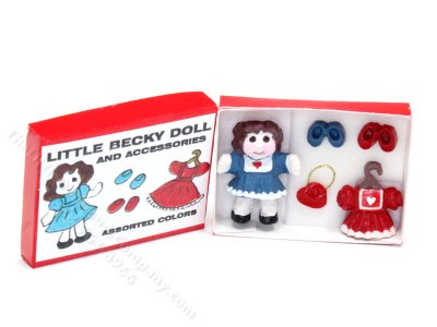 (image for) Miniature Little Becky Doll and Accessories
