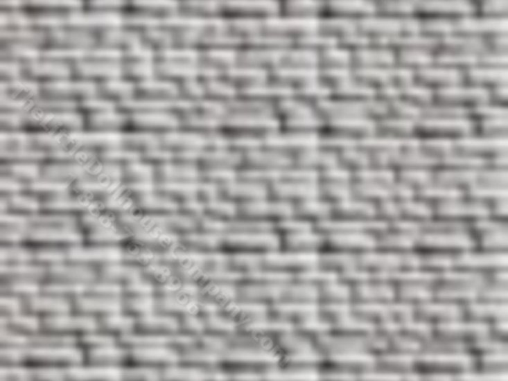 (image for) Miniature Stone and Brick Panel for Dollhouses