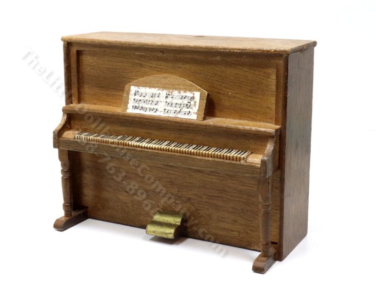 (image for) Vintage Upright Piano - Walnut