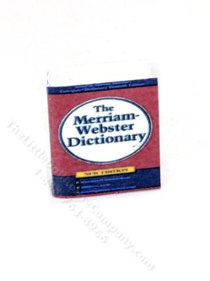 (image for) Miniature Dictionary for Dollhouses