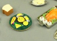 (image for) Dollhouse Miniature Deluxe Dining Room Accessory Set