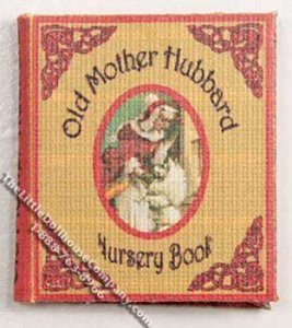 (image for) Miniature Book: Old Mother Hubbard Nursery Book