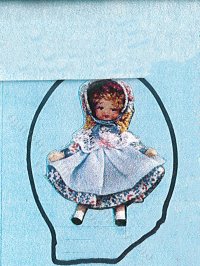 (image for) Miniature Porcelain Baby Doll Kit