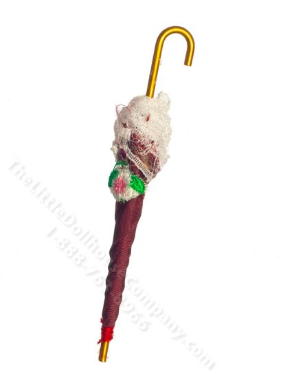 (image for) Miniature Purple Umbrella for Dollhouses
