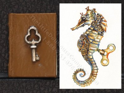 (image for) Miniature Book: 'Steampunk Animals, an Un-natural History'
