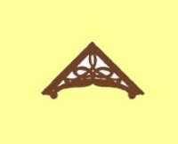 (image for) Corner Brackets for Dollhouse Scale Models (4 per pack)