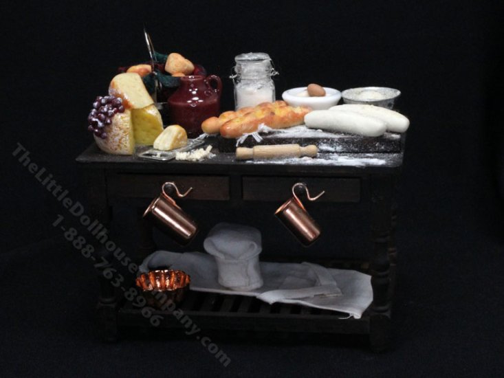 (image for) Miniature Bread Preparation Table