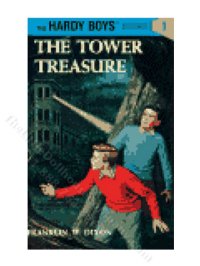 (image for) Miniature 'The Tower Treasure' Hardy Boys Novel for Dollhouses