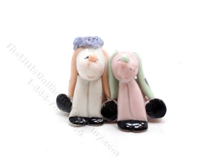 (image for) Miniature Dog Statue for Dollhouses