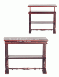 (image for) Miniature English 3 Tier Buffet for Dollhouse