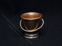 (image for) Miniature Gold Ice Bucket for Dollhouses