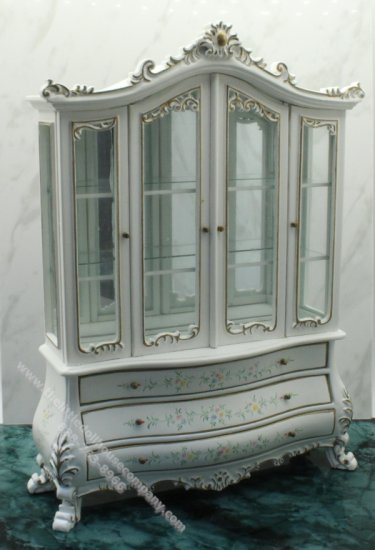 (image for) Miniature Antoine China Cabinet for Dollhouses