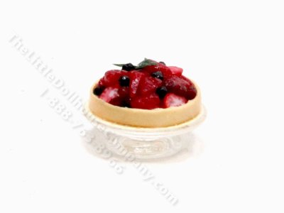 (image for) Miniature Berry Cheesecake for Dollhouses