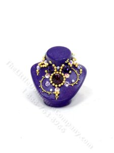 (image for) Gold and Purple Necklace by Sun Lemmens