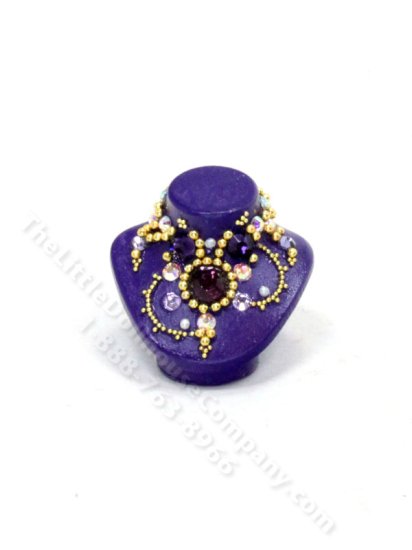 (image for) Gold and Purple Necklace by Sun Lemmens