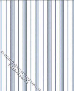 (image for) Blue St Andrew Stripe Pattern Miniature Wallpaper for Dollhouses