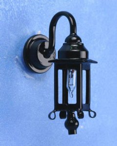 (image for) Coach Wall Lamp, Black, 12V