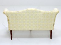 (image for) Miniature Yellow Patterned Provence Sofa