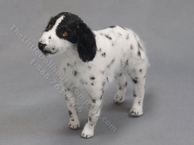 (image for) Miniature English Setter Dog by Marie W. Evans