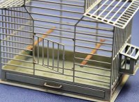 (image for) Dollhouse Scale Model Bird Cage