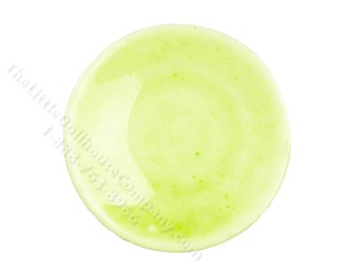 (image for) Miniature Green Ceramic Plate