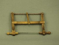 (image for) Dollhouse Scale Model Two-Handed Saw