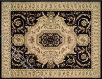 (image for) Dollhouse Scale Model French Style Rectangular Rug