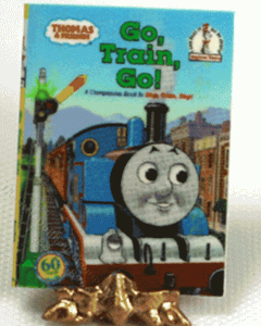 (image for) Miniature Thomas The Tank Engine Book 'Go, Train, Go!'