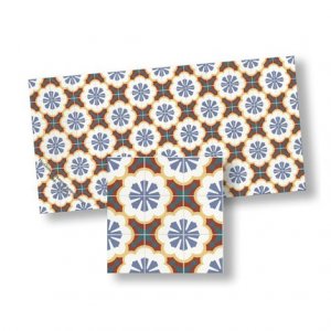 (image for) Dollhouse Scale Model Mosaic Floor Tiles
