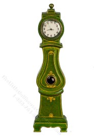 Mora Longcase Working Clock - Green (image for) Mora Longcase Working Clock - Green