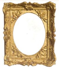 (image for) Miniature Antique Frame for Dollhouses