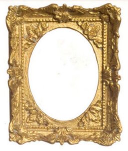 (image for) Miniature Antique Frame for Dollhouses