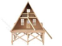 (image for) Get-A-Way Chalet Dollhouse Kit