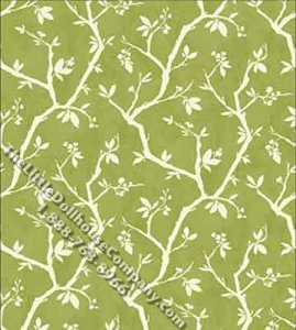 (image for) Dollhouse Scale Model Wallpaper Silhouetted Branch