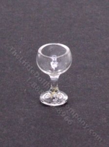 (image for) Miniature White Burgundy Wine Glass by Gerd Felka