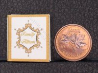 (image for) Miniature White and Gold Family Album