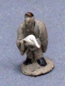 (image for) Miniature 1/144 Scale Chinese Mudman Figurine for Dollhouses