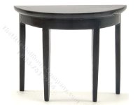 (image for) Miniature Black Side Table For Dollhouses