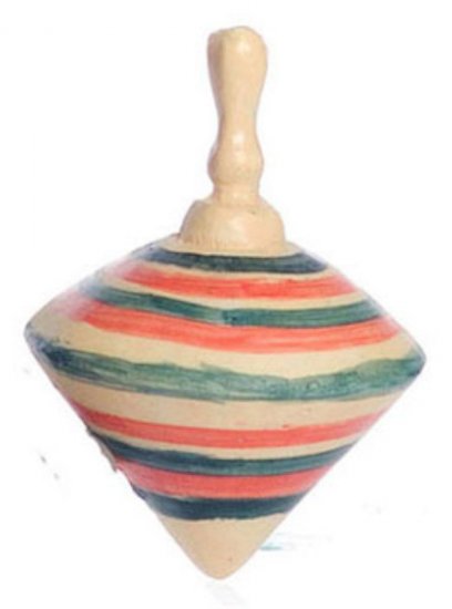 (image for) Miniature Spinning Top for Dollhouses