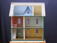 (image for) Half-Scale Assembled and Finished Vermont Farmhouse Dollhouse