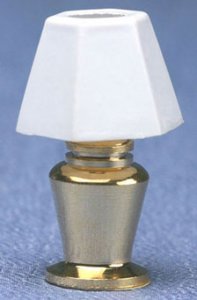 (image for) Dollhouse Scale Model Bedroom Table Lamp