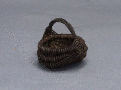 (image for) Miniature Round Basket by Lorraine Bartlett