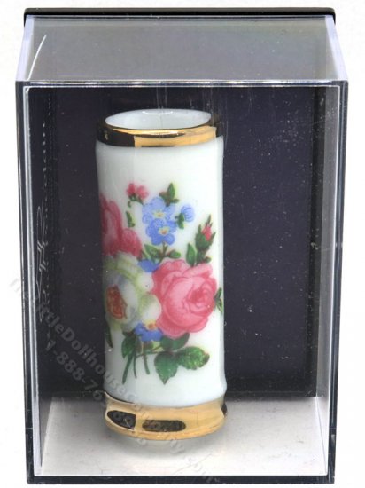 (image for) Miniature Dresden Rose Pattern Umbrella Stand