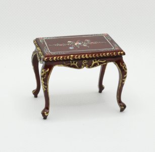 (image for) Miniature Chippendale Tea Table in Mahogany