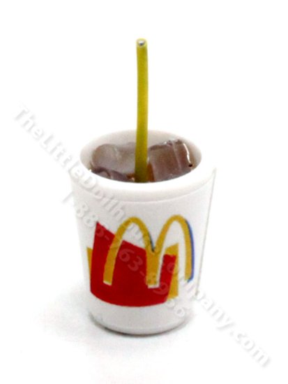 (image for) Miniature To-Go McDonald's Cup for Dollhouses