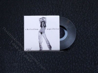 (image for) Miniature Christina Aguilera "Stripped" Vinyl Record