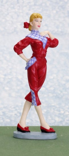 (image for) 1/12 Scale Chrissy Girl Resin Doll for Dollhouses