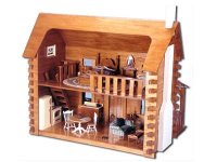 (image for) Corona 9307, Creekside Cabin Dollhouse Kit