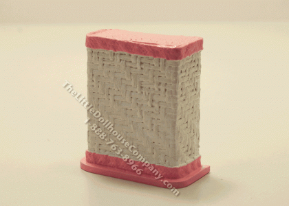(image for) Laundry Hamper Kit, Pink and White